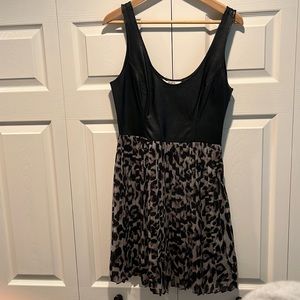BB Dakota leopard/leather dress!